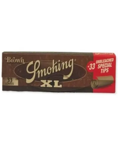 Smoking Brown XL Sigara Kağıdı + Zıvanalı