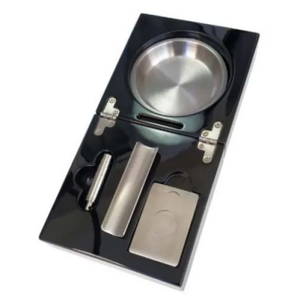 Küllüklü Puro Aksesuar Seti Siyah