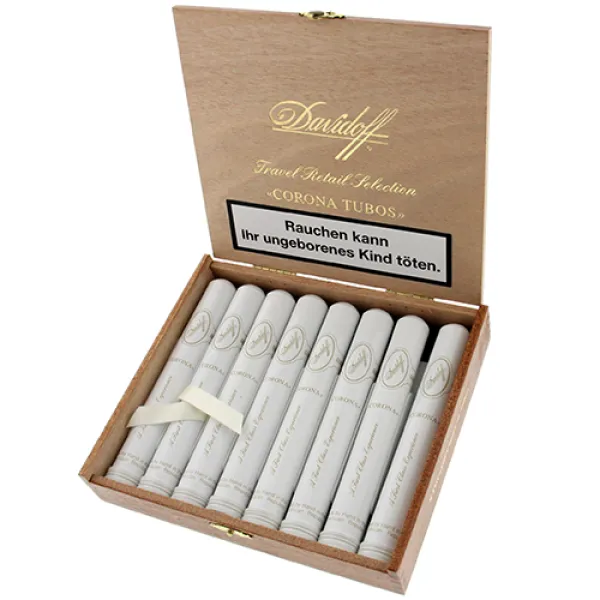 Davidoff Travel Retail Selection Corona Tubos - 8's