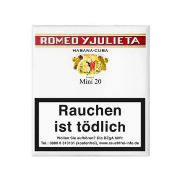 Romeo y Julieta Mini 20 sigarillo