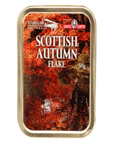 Stanislaw Scottish Autumn Flake Pipo Tütünü 50 Gr - Metal Kutulu