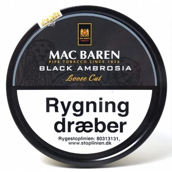 Mac Baren Black Ambrosia Pipo Tütünü