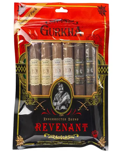 Gurkha Revenant Sampler Pack Puro - 6's