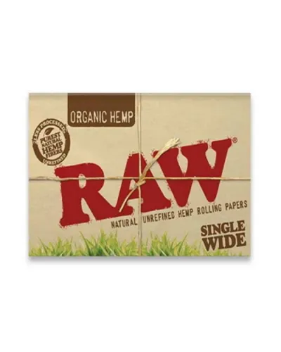 RAW Organic Hemp Single Wide Double Sigara Kağıdı