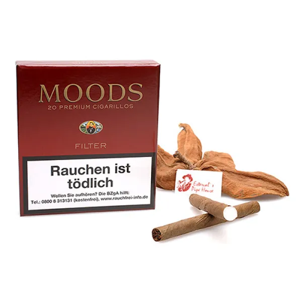 Dannemann Moods Filter Premium sigarillo - 20's