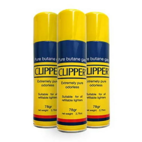 Clipper Çakmaz Gazı - 138ml - Saf Bütan