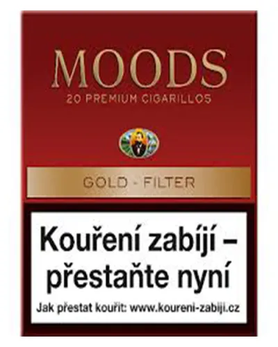 Dannemann Moods Gold Filter Sigarillo - 20's