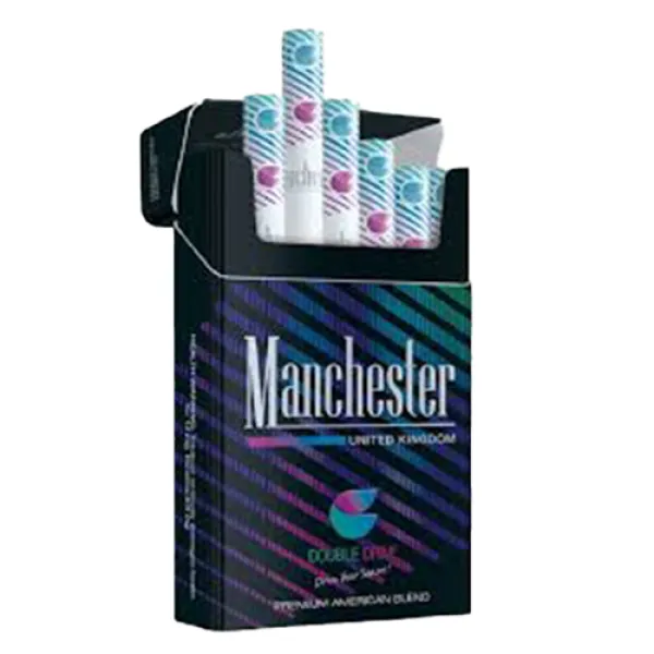 Manchester Double Drive sigara - Mentol ve Böğürtlen