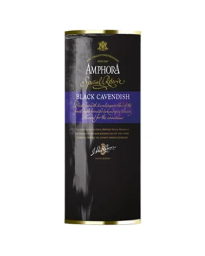 Amphora Black Cavendish Pipo Tütünü - 42.5gr