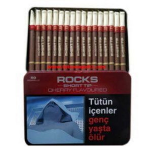 Rocks Short Tip Cherry Sigarillo