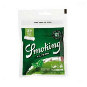 Smoking Slim Mentol Poset Sigara Sarma Filtresi mentol 6mm