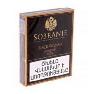 Sobranie Black Russian satin al