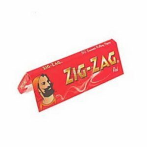 Zig Zag Red Kirmizi Kisa Sigara Kagidi Tekli