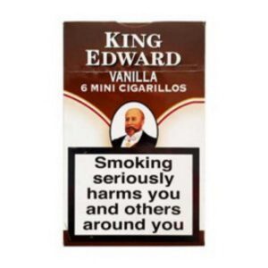 King Edward Vanilla 6 cigarillos satin al