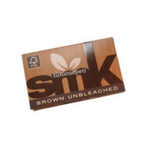 SMK Brown Unbleached double feed satin al