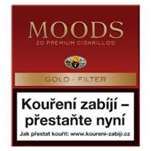 Dannemann Moods Gold Filter Sigarillo – 20’s