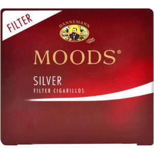 Dannemann Moods Silver Filter sigarillo – 12’s