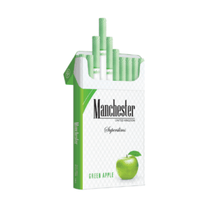 Manchester Green Apple Super Slim Sigara - Yeşil Elma Aromalı